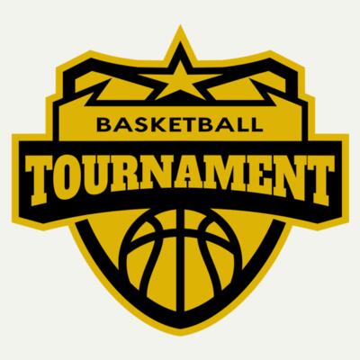 Tournament Basketball logo template 02 Miniatura