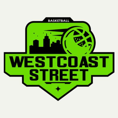 Westcoast Street Basketball logo template Miniatura
