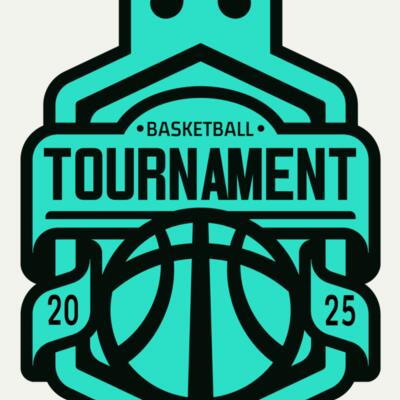 Tournament Basketball logo template 03 Miniatura