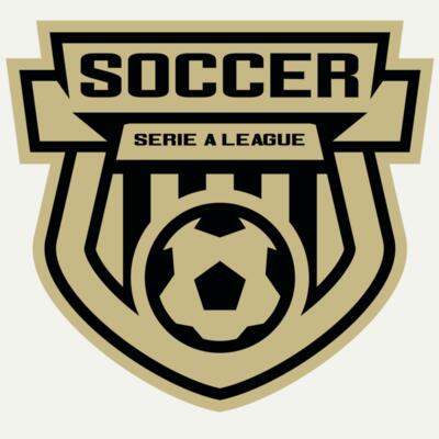 Serie a league soccer logo template Miniatura