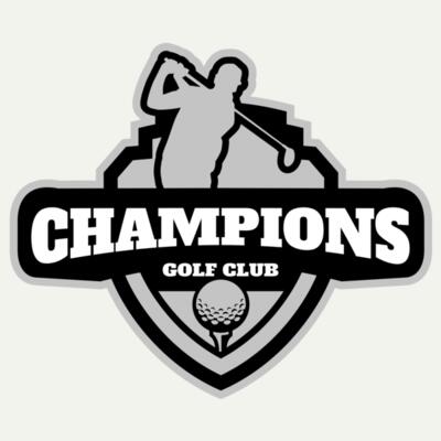 Champions Golf Club logo template Miniatura