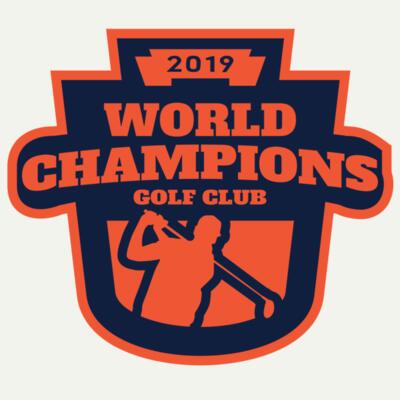 World Champions Golf club logo template Miniatura