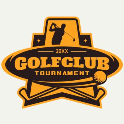 Golf club Tournament logo template 05 Miniatura