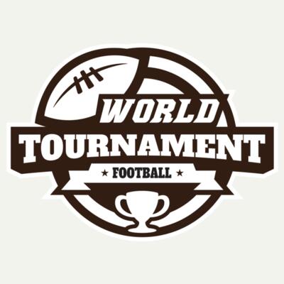 World Tournament Football logo template Miniatura