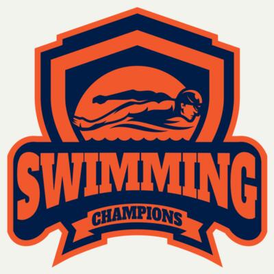 Swimming Champions logo template Miniatura