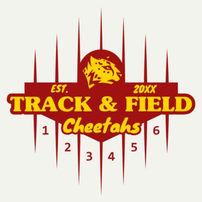 Cheetahs Track & Field Team 02 Miniatura