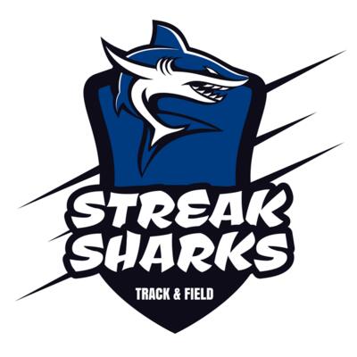 Sharks Track & Field Team Logo 01 Miniatura