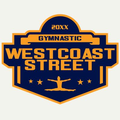 West Coast Street Gymnastic logo template 02 Miniatura