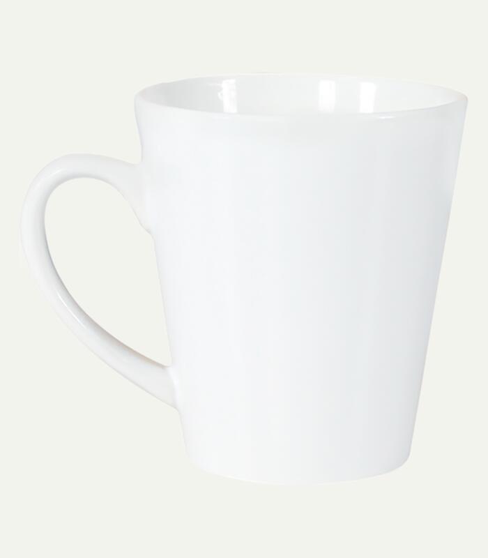 Taza Cerámica Cónica 12 oz Miniatura
