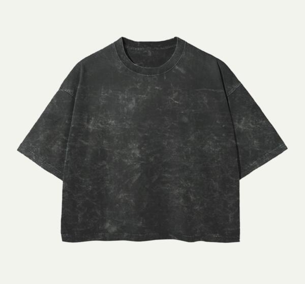 Playera Boxy Fit Mineral Wash 265 grs 🔥 NEW PRODUCT 🔥 Miniatura