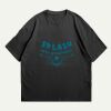 Playera Unisex: Oversized Algodón Peinado Miniatura