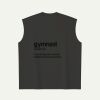 Playera Oversize Square Fit SIN MANGAS 250 gr.  😎 NEW PRODUCT ☀️ Miniatura